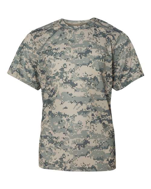 Badger Youth Digital Camo T-Shirt 2180 Sand Digital