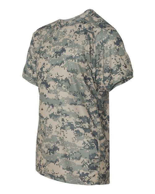 Badger Youth Digital Camo T-Shirt 2180 Sand Digital