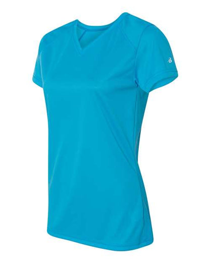 Badger Women’s B-Core V-Neck T-Shirt 4162 Electric Blue