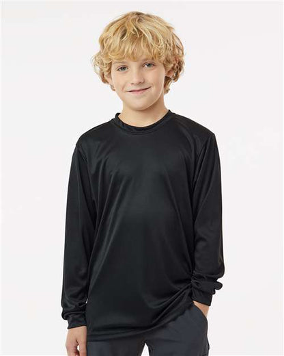 Custom Embroidered  C2 Sport Youth Performance Long Sleeve T-Shirt 5204  