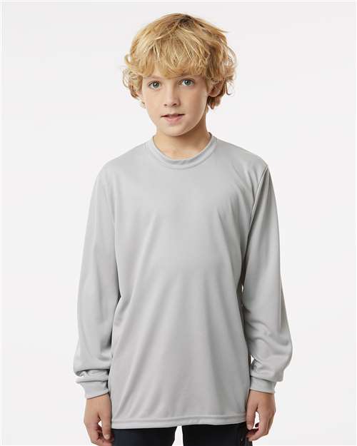 Custom Embroidered  C2 Sport Youth Performance Long Sleeve T-Shirt 5204  