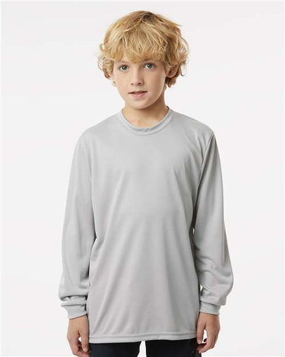 Custom Embroidered  C2 Sport Youth Performance Long Sleeve T-Shirt 5204  