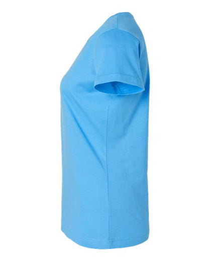 LAT Women's Fine Jersey Tee 3516 Aqua