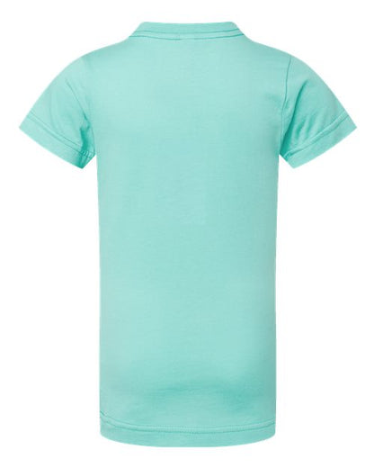 LAT Girls' Fine Jersey Tee 2616 Chill