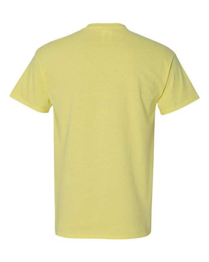 Gildan Women’s 1X1 Baby Rib Raglan Three-Quarter Sleeve Tee 2000 Cornsilk Custom Embroidered Business Logo