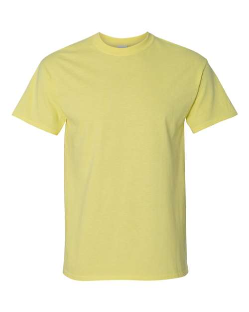 Gildan Women’s 1X1 Baby Rib Raglan Three-Quarter Sleeve Tee 2000 Cornsilk Custom Embroidered Business Logo