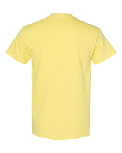 Gildan USA-Made Fine Jersey T-Shirt 5000 Coral Silk Custom Embroidered Business Logo
