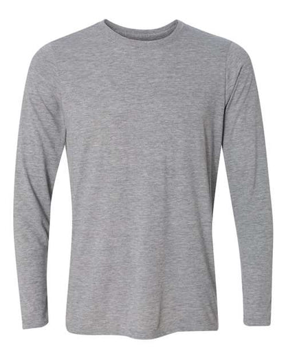 Gildan Performance® Long Sleeve T-Shirt 42400 Custom Embroidered Business Logo