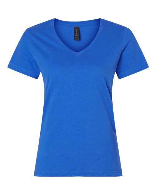 Gildan Women's Softstyle V-Neck T-Shirt 64V00L