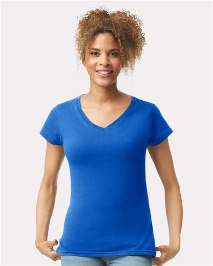 Gildan Women's Softstyle V-Neck T-Shirt 2117