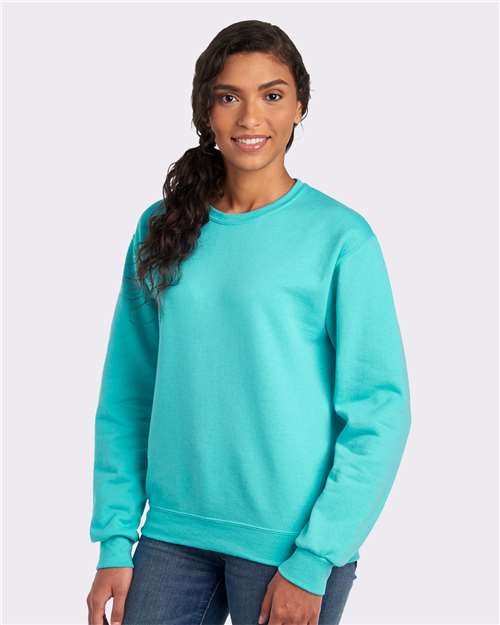 JERZEES NuBlend® Crewneck Sweatshirt 562MR Scuba Blue