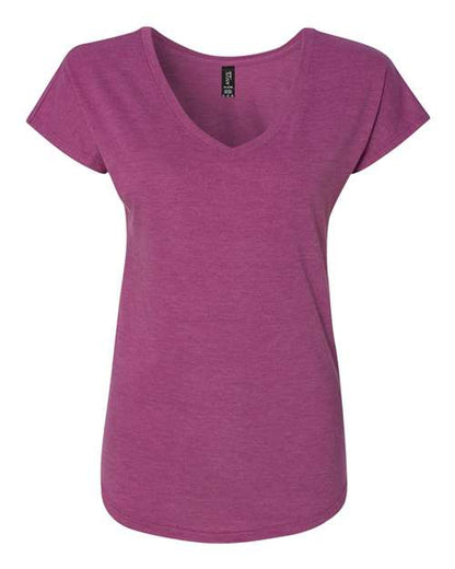 Anvil Women’s Triblend V-Neck T-Shirt 6750VL