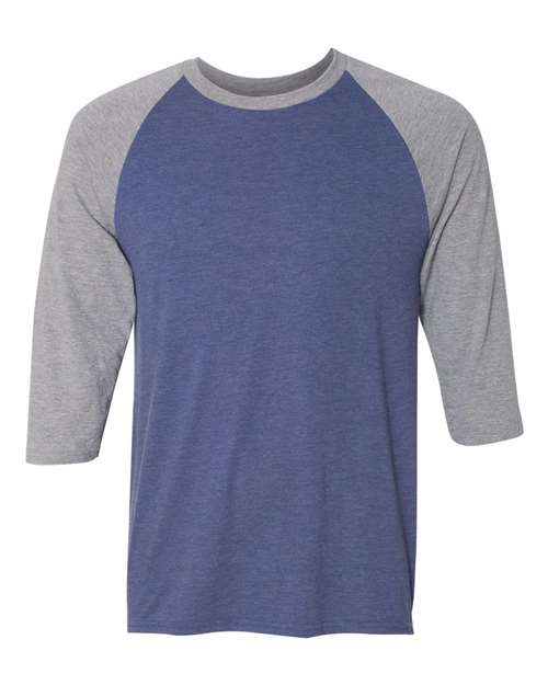 Anvil Triblend Raglan Three-Quarter Sleeve T-Shirt 6755