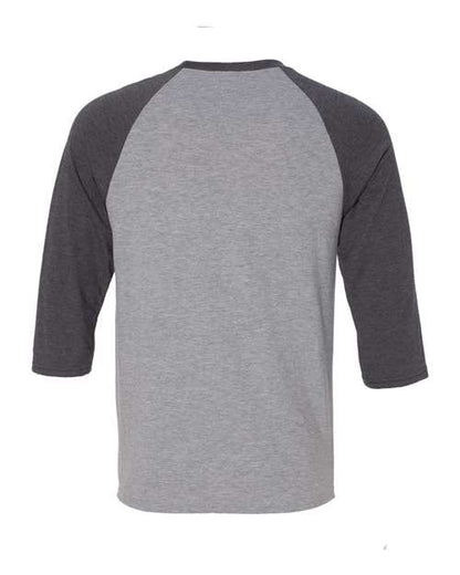 Anvil Triblend Raglan Three-Quarter Sleeve T-Shirt 6755