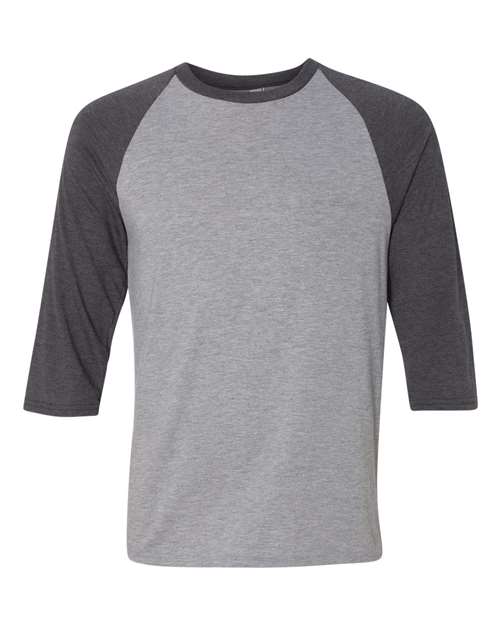 Anvil Triblend Raglan Three-Quarter Sleeve T-Shirt 6755