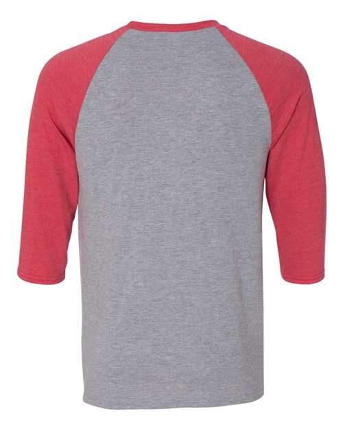 Anvil Triblend Raglan Three-Quarter Sleeve T-Shirt 6755