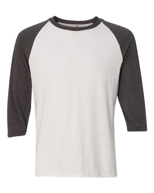 Anvil Triblend Raglan Three-Quarter Sleeve T-Shirt 6755