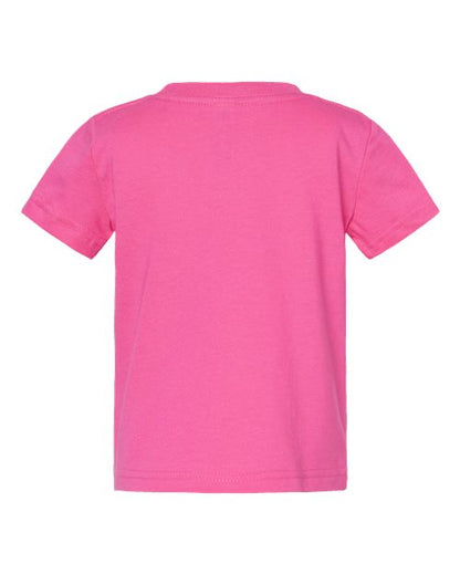 Rabbit Skins Infant Fine Jersey Tee 3322 Raspberry