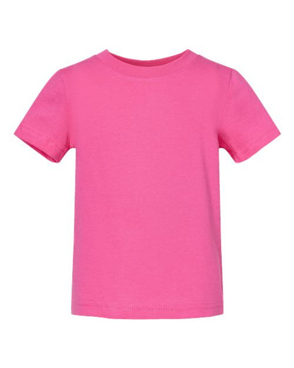 Rabbit Skins Infant Fine Jersey Tee 3322 Raspberry