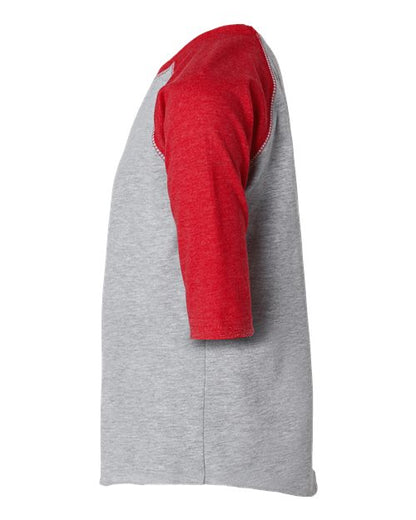 Rabbit Skins Toddler Baseball Fine Jersey Three-Quarter Sleeve Tee 3330