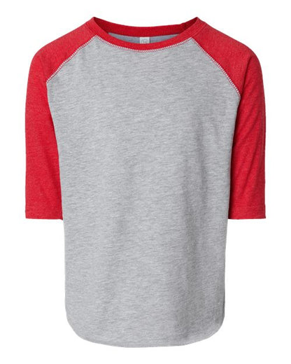 Rabbit Skins Toddler Baseball Fine Jersey Three-Quarter Sleeve Tee 3330