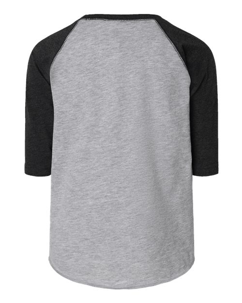 Rabbit Skins Toddler Baseball Fine Jersey Three-Quarter Sleeve Tee 3330