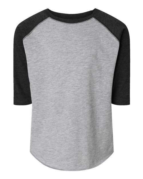 Rabbit Skins Toddler Baseball Fine Jersey Three-Quarter Sleeve Tee 3330