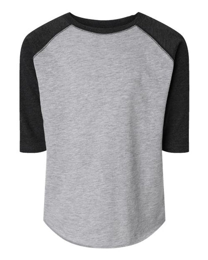 Rabbit Skins Toddler Baseball Fine Jersey Three-Quarter Sleeve Tee 3330