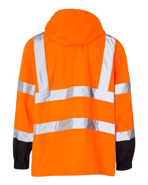 Kishigo Storm Cover Waterproof Rain Jacket RWJ102-103