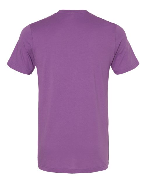 BELLA + CANVAS Jersey Tee 3001 Royal Purple Custom Embroidered Business Logo