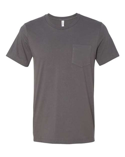 BELLA + CANVAS Jersey Pocket Tee 3021
