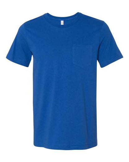 BELLA + CANVAS Jersey Pocket Tee 3021
