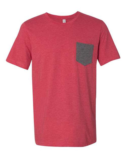 BELLA + CANVAS Jersey Pocket Tee 3021