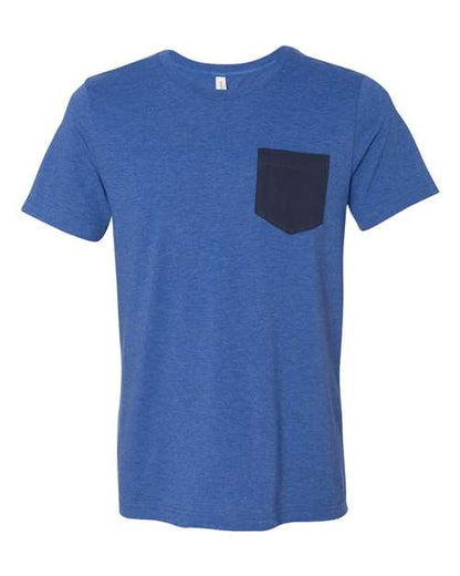 BELLA + CANVAS Jersey Pocket Tee 3021