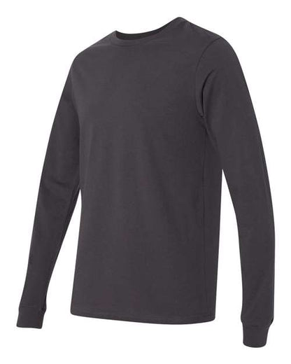 BELLA + CANVAS Eco-Fleece Baller Short Sleeve Hoodie 3501 Chestnut Custom Embroidered Business Logo