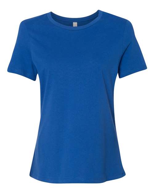 BELLA + CANVAS Women’s Relaxed Jersey Tee 6400 Custom Embroidered Business Logo