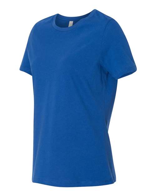 BELLA + CANVAS Women’s Relaxed Jersey Tee 6400 Custom Embroidered Business Logo