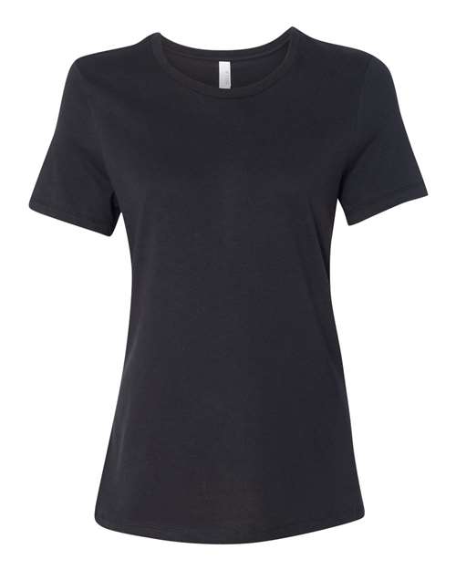 BELLA + CANVAS Women’s Relaxed Jersey Tee 6400 Custom Embroidered Business Logo