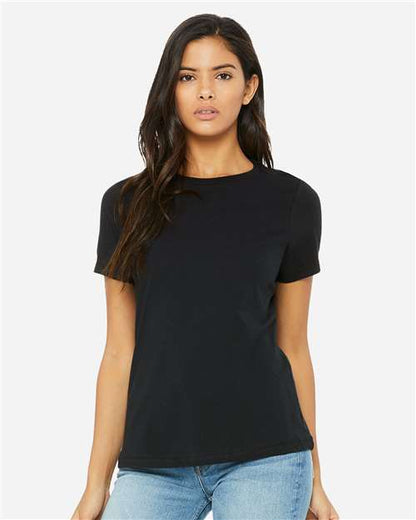 BELLA + CANVAS Women’s Relaxed Jersey Tee 6400 Vintage Black