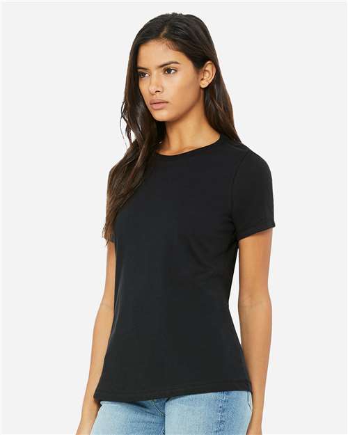 BELLA + CANVAS Women’s Relaxed Jersey Tee 6400 Vintage Black