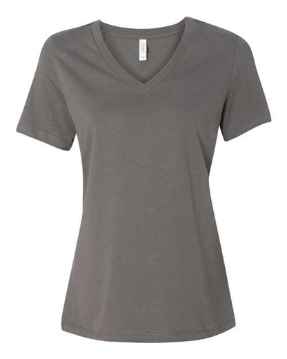 BELLA + CANVAS Women’s Relaxed Fit Heather CVC Tee 6400CVC Custom Embroidered Business Logo