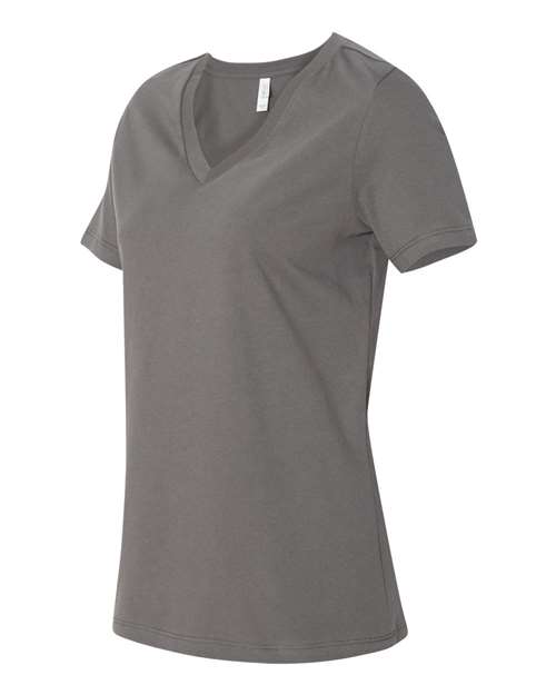 BELLA + CANVAS Women’s Relaxed Fit Heather CVC Tee 6400CVC Custom Embroidered Business Logo