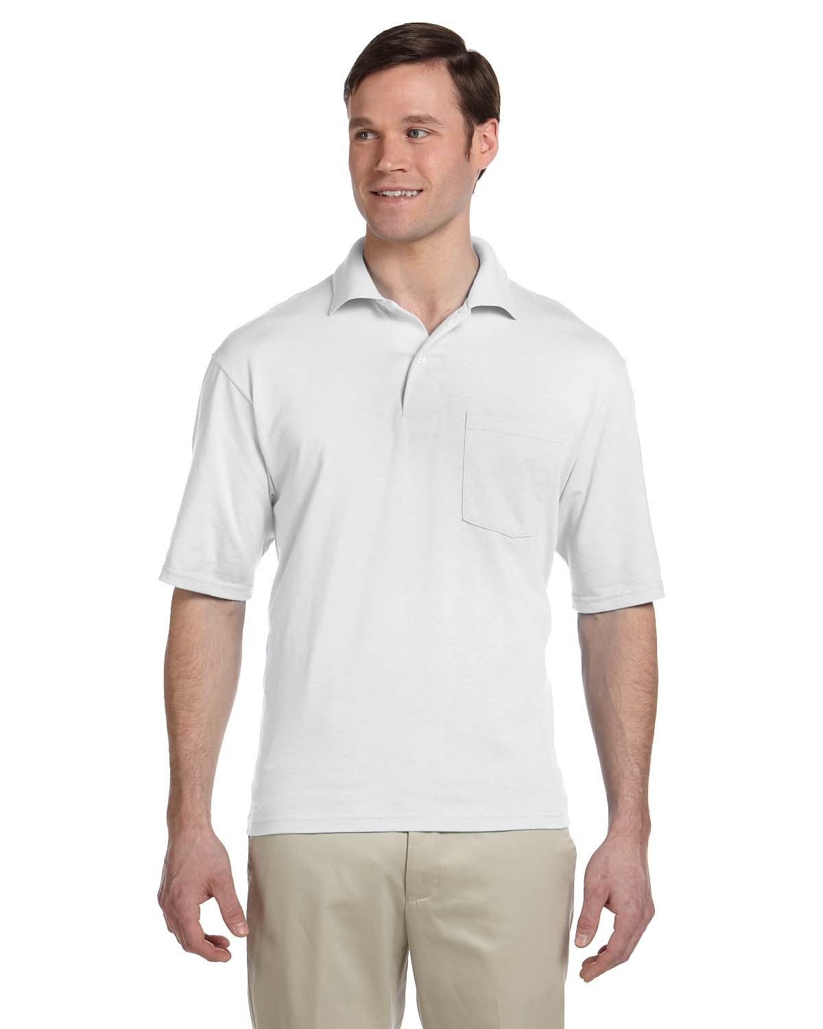 Jerzees Adult SpotShield™ Pocket Jersey Polo 436P