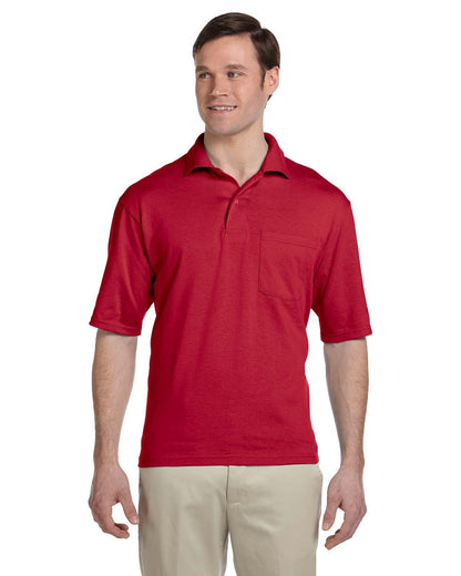 Jerzees Adult SpotShield™ Pocket Jersey Polo 436P