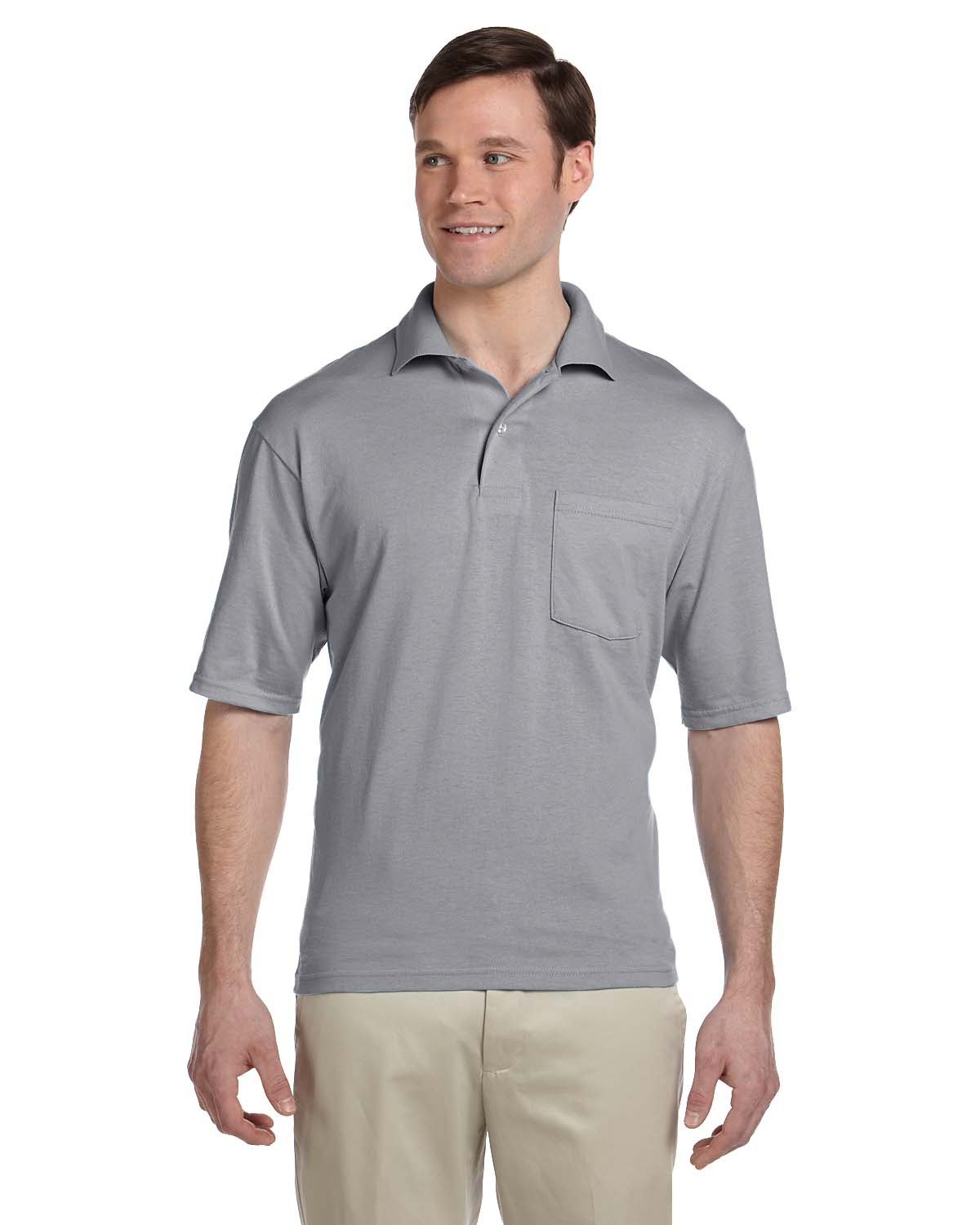 Jerzees Adult SpotShield™ Pocket Jersey Polo 436P