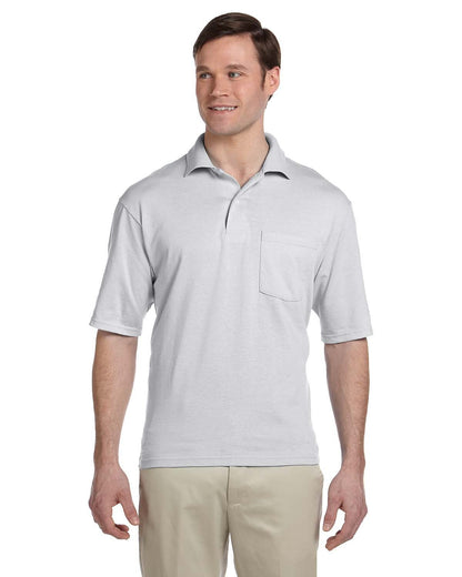 Jerzees Adult SpotShield™ Pocket Jersey Polo 436P