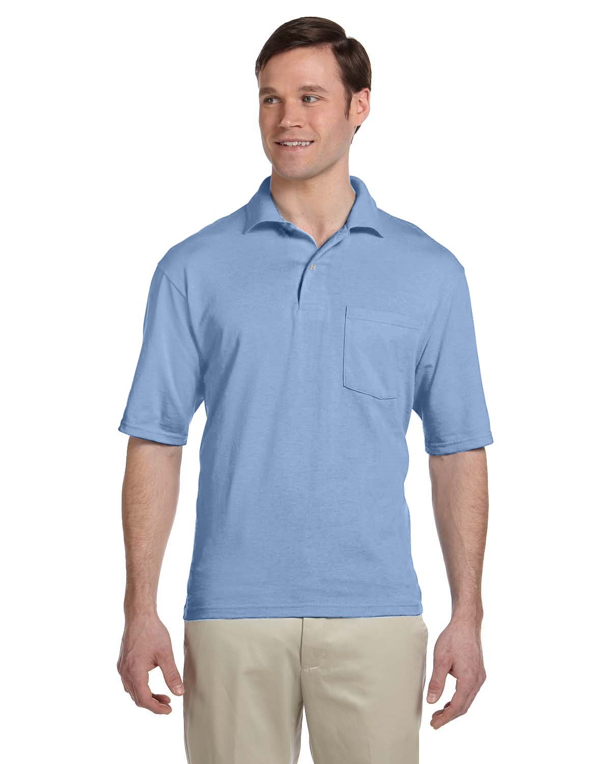 Jerzees Adult SpotShield™ Pocket Jersey Polo 436P