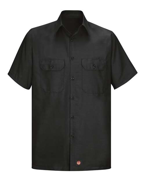 Red Kap Men's Ripstop Short Sleeve Work Shirt SY60