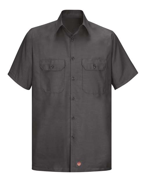 Red Kap Men's Ripstop Short Sleeve Work Shirt SY60