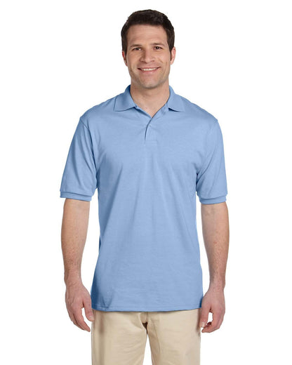 Jerzees Adult SpotShield™ Jersey Polo 437 LIGHT BLUE